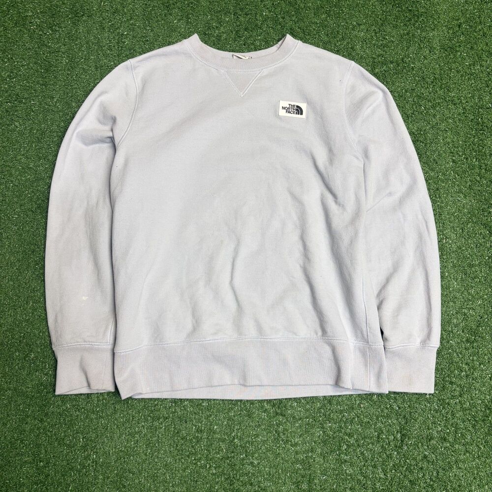 The North Face Women’s Crewneck Sweatshirt Medium Light Blue Outdoor Pullover